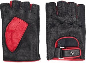 Ferrari Leren handschoenen Zwart