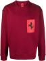 Ferrari Sweater met logoprint Rood - Thumbnail 1
