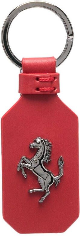 Ferrari Sleutelhanger met logoplakkaat Rood