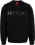Ferrari Sweater met logoprint Zwart - Thumbnail 1