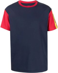 Ferrari T-shirt met colourblocking Blauw