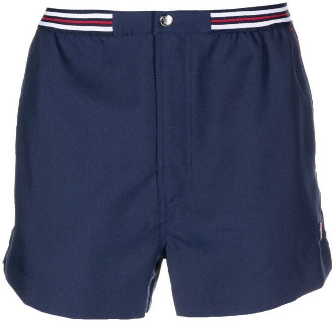 Fila Gestreepte shorts Blauw