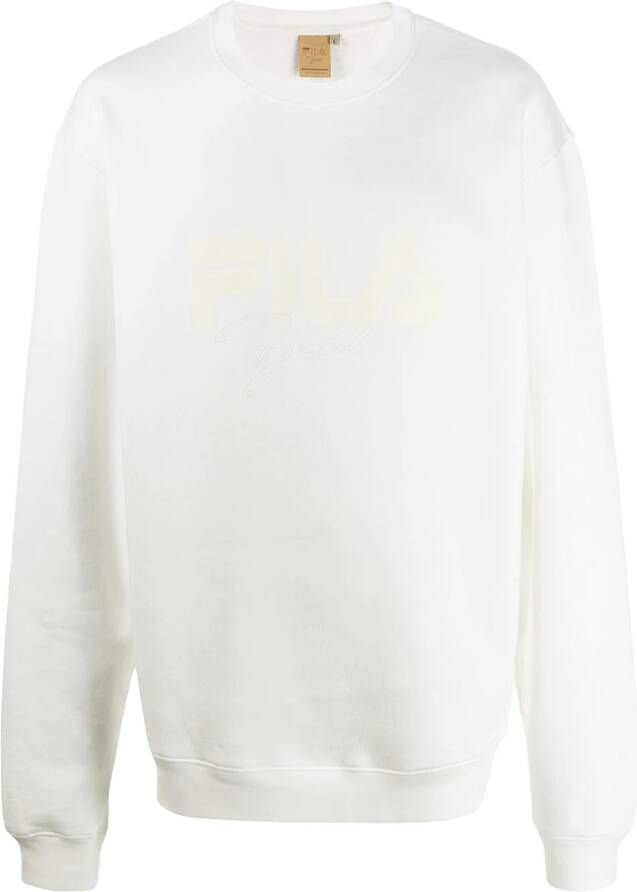 Fila Sweater met logoprint Wit