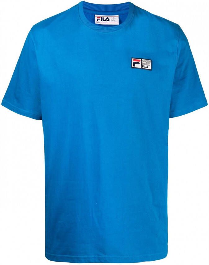 Fila T-shirt met logoprint Blauw