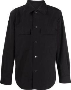 Filippa K Button-down overhemd Zwart
