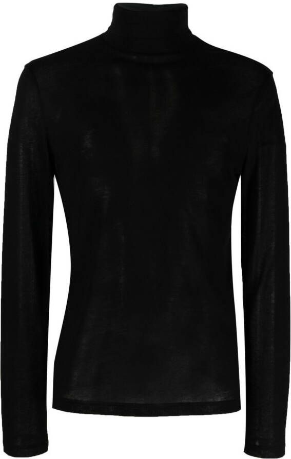 Filippa K Jersey sweater Zwart