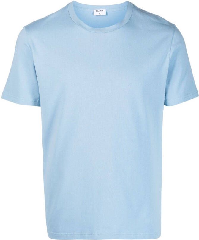 Filippa K Jersey T-shirt Blauw