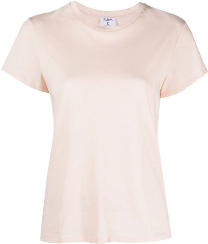 Filippa K Katoenen T-shirt Roze