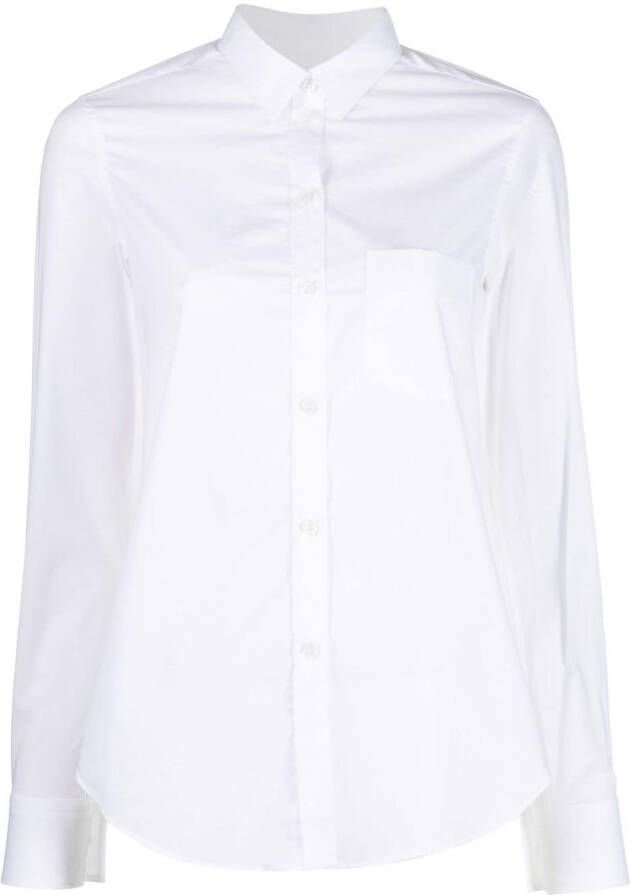 Filippa K Button-up blouse Wit