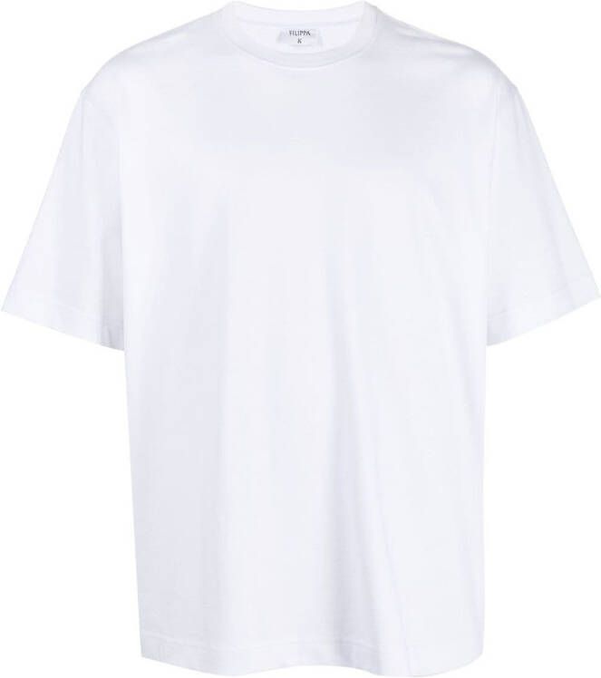 Filippa K T-shirt met ronde hals Wit