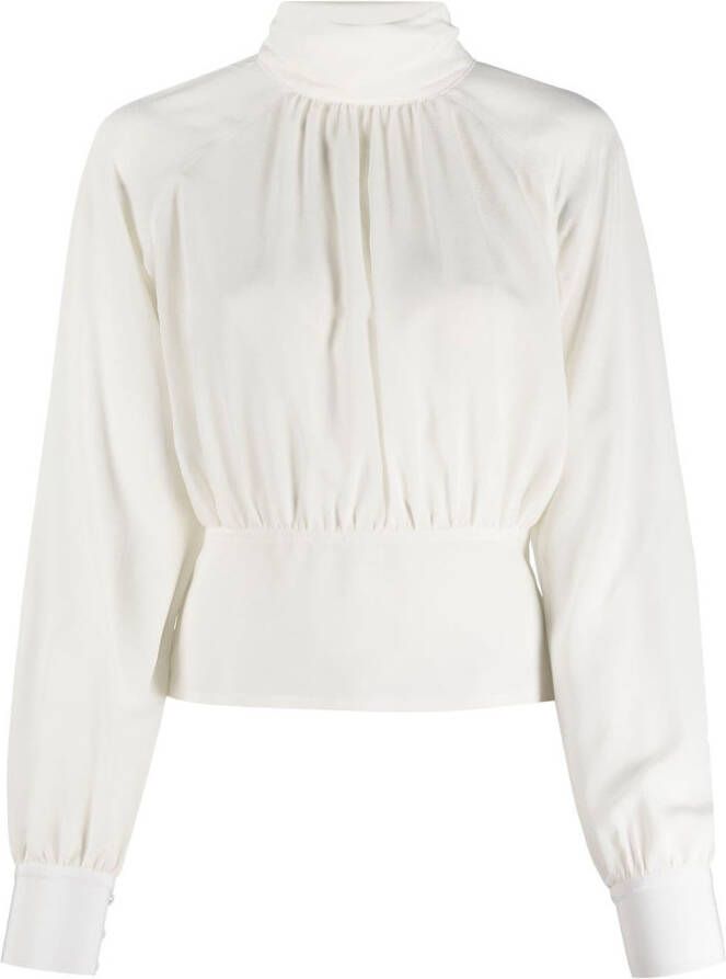 Filippa K Zijden blouse Wit