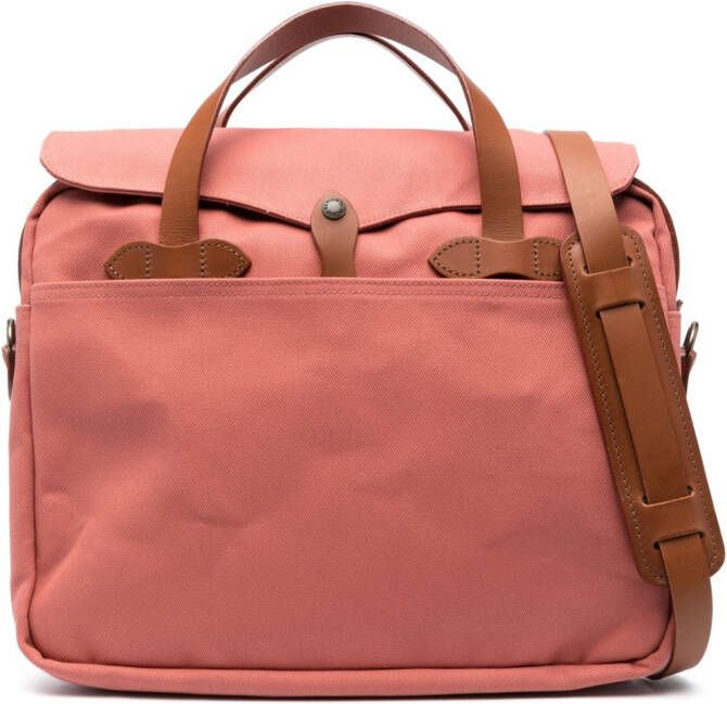 Filson Original laptoptas met handgreep Rood
