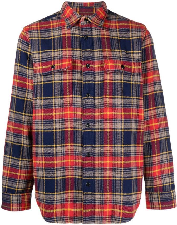 Filson Geruit overhemd Blauw