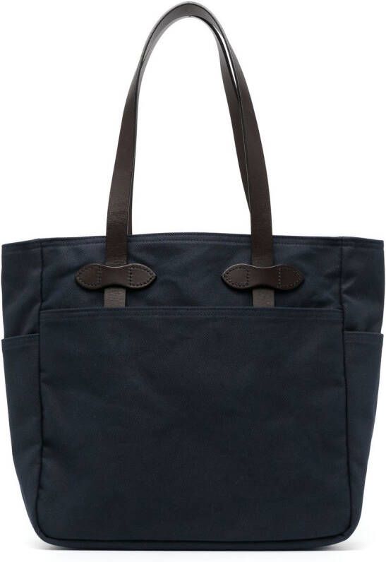 Filson Shopper met handgreep Blauw