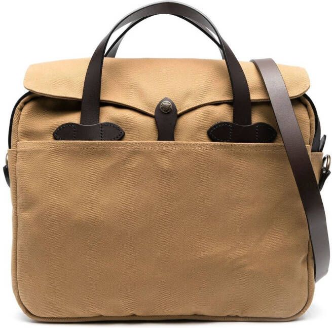 Filson Laptoptas met schouderband Bruin