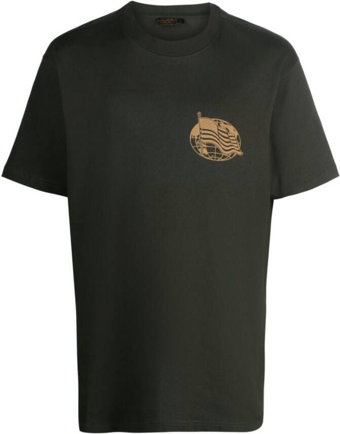 Filson T-shirt met logoprint Groen