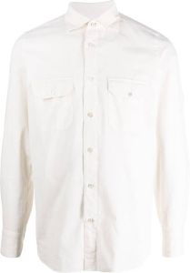 Finamore 1925 Napoli Button-up shirtjack Wit