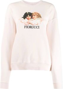 Fiorucci Sweater met print Roze