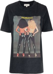 Fiorucci T-shirt met grafische print Wit