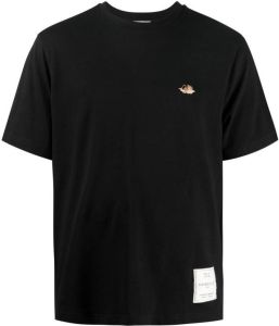 Fiorucci T-shirt met logopatch Zwart