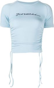 Fiorucci T-shirt met logoprint Blauw
