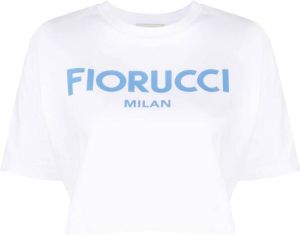 Fiorucci T-shirt met logoprint Wit