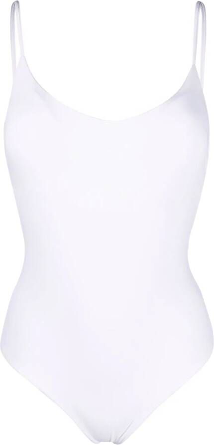 Fisico Badpak met V-rug Wit