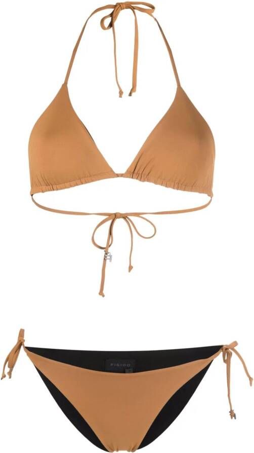 Fisico Bikini met halternek Bruin