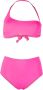 Fisico Bikini verfraaid met kristallen Roze - Thumbnail 1