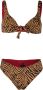 Fisico Bikinislip met tijgerprint Beige - Thumbnail 1