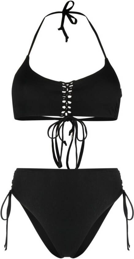 Fisico High waist bikini Zwart