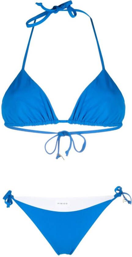 Fisico Triangel bikinitop Blauw