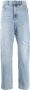 FIVE CM Gerafelde jeans Blauw - Thumbnail 1