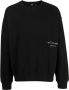 FIVE CM Sweater met logopatch Zwart - Thumbnail 1