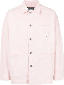 FIVE CM Overhemd met logopatch Roze