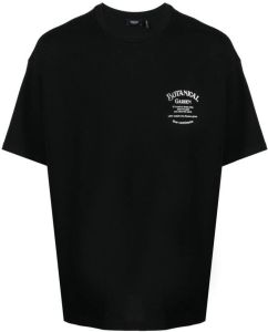FIVE CM T-shirt met bloemenprint Zwart