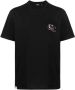 FIVE CM T-shirt met geborduurd logo Zwart - Thumbnail 1