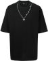 FIVE CM T-shirt met kettingdetail Zwart - Thumbnail 1