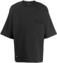 FIVE CM T-shirt met logopatch Zwart - Thumbnail 1