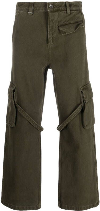 FLÂNEUR Cargo broek Groen