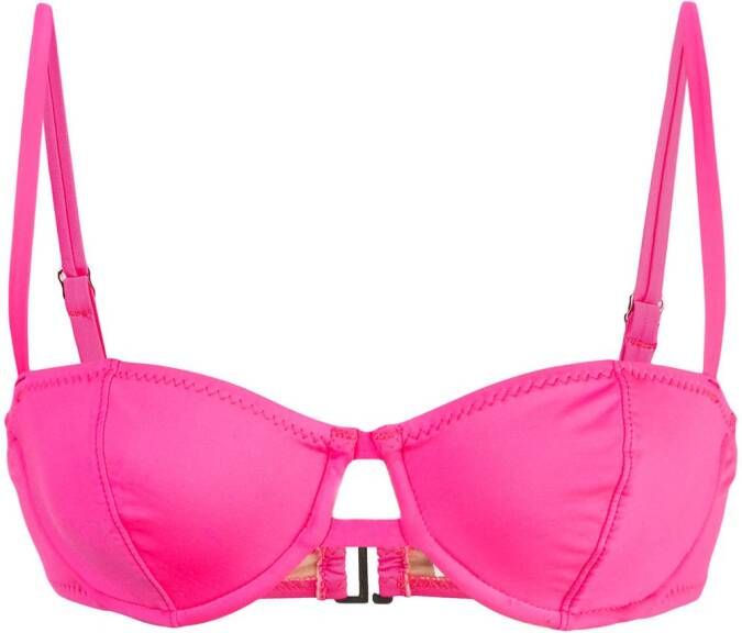Fleur Du Mal Balconette bikinitop Roze