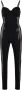 Fleur Du Mal Jumpsuit met mesh Zwart - Thumbnail 1