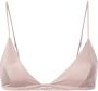 Fleur Du Mal Luxe triangle bra Bruin - Thumbnail 1