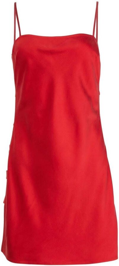 Fleur Du Mal Uitgesneden hemdjurk Rood