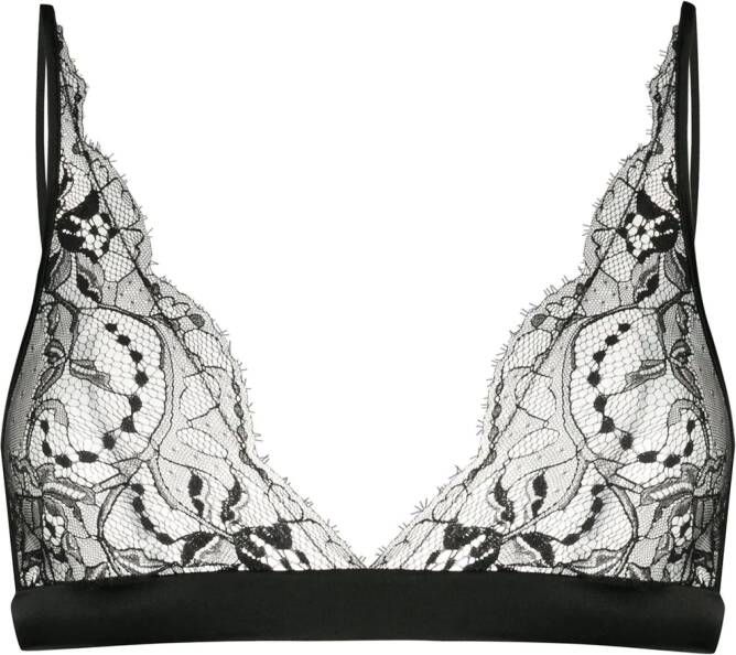 Fleur Of England Bh met kant Zwart