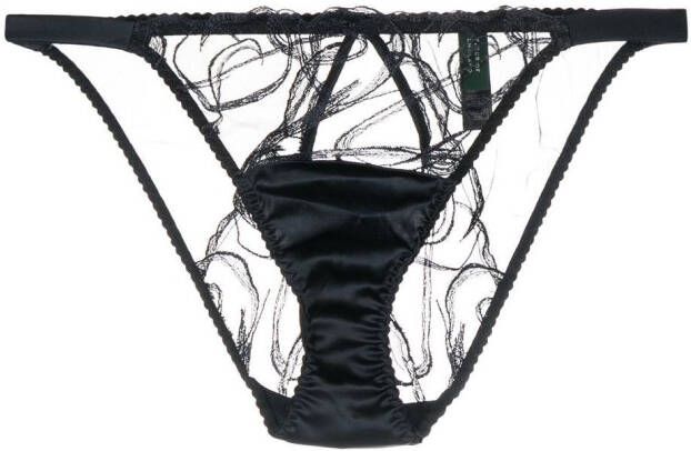 Fleur Of England Slip Zwart