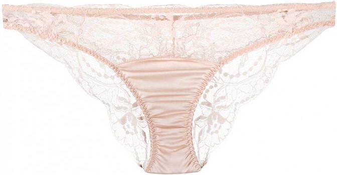 Fleur Of England Slip met kant Beige