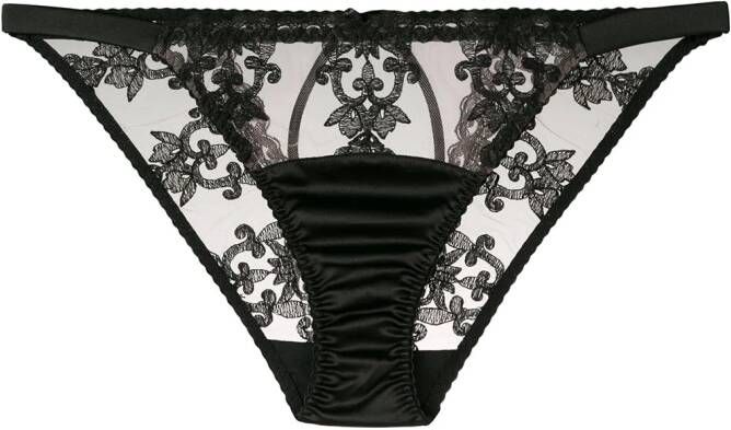 Fleur Of England Slip Zwart