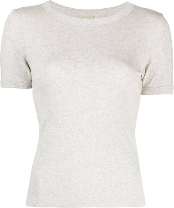 FLORE T-shirt met ronde hals Grijs