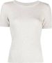 FLORE T-shirt met ronde hals Grijs - Thumbnail 1